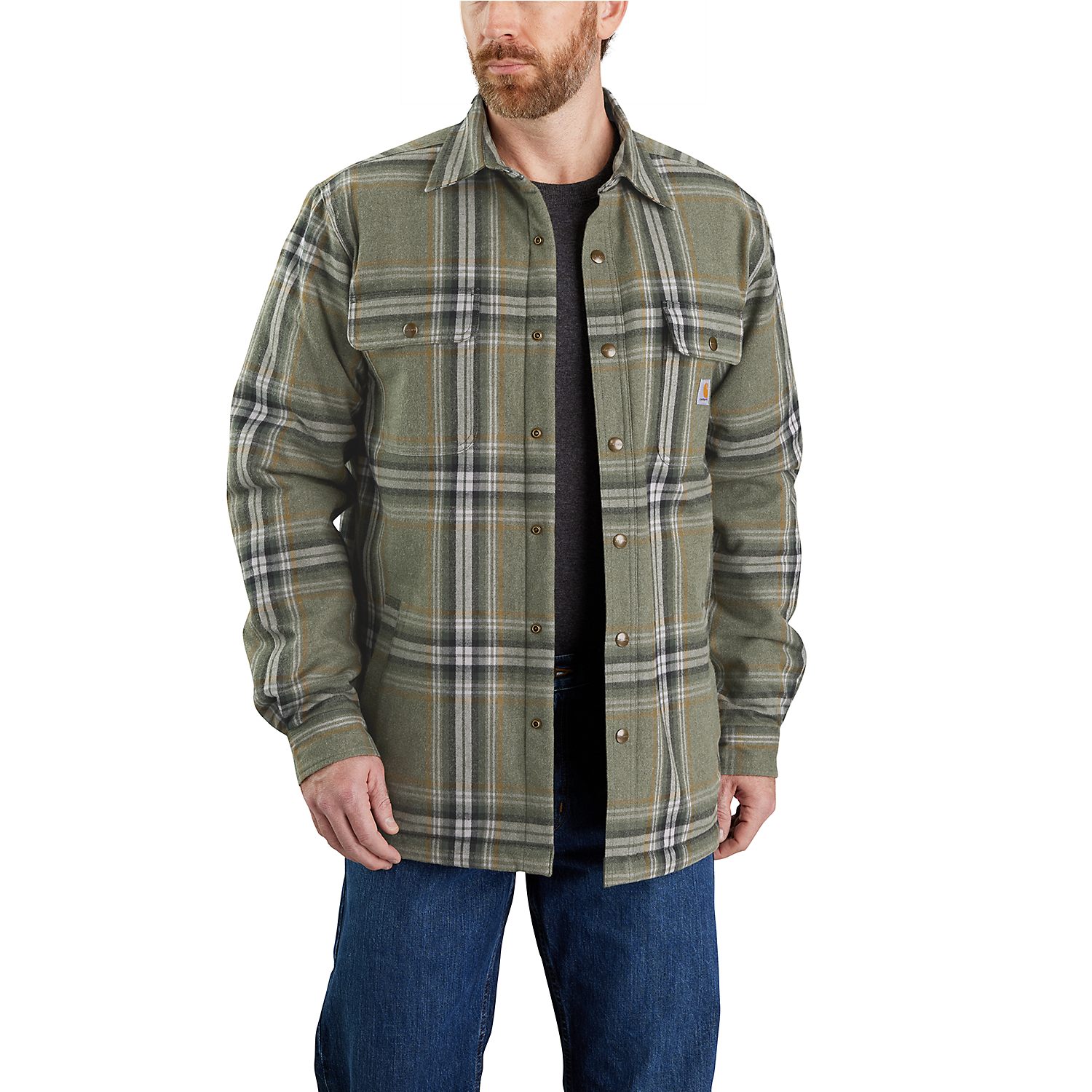 carhartt sherpa flannel