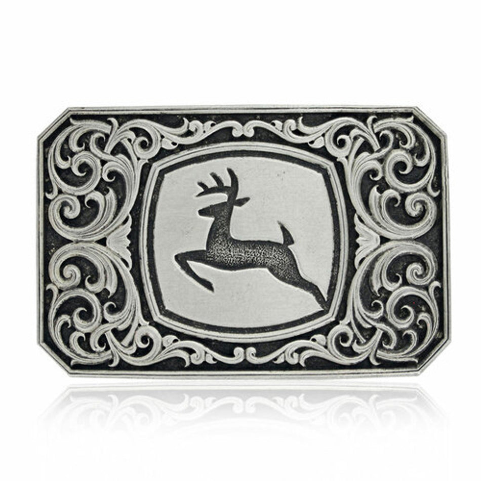 Belt buckle "John Deere Filigree"