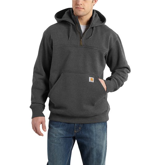 Carhartt sweatshirt met kwartrits  - 100617 026