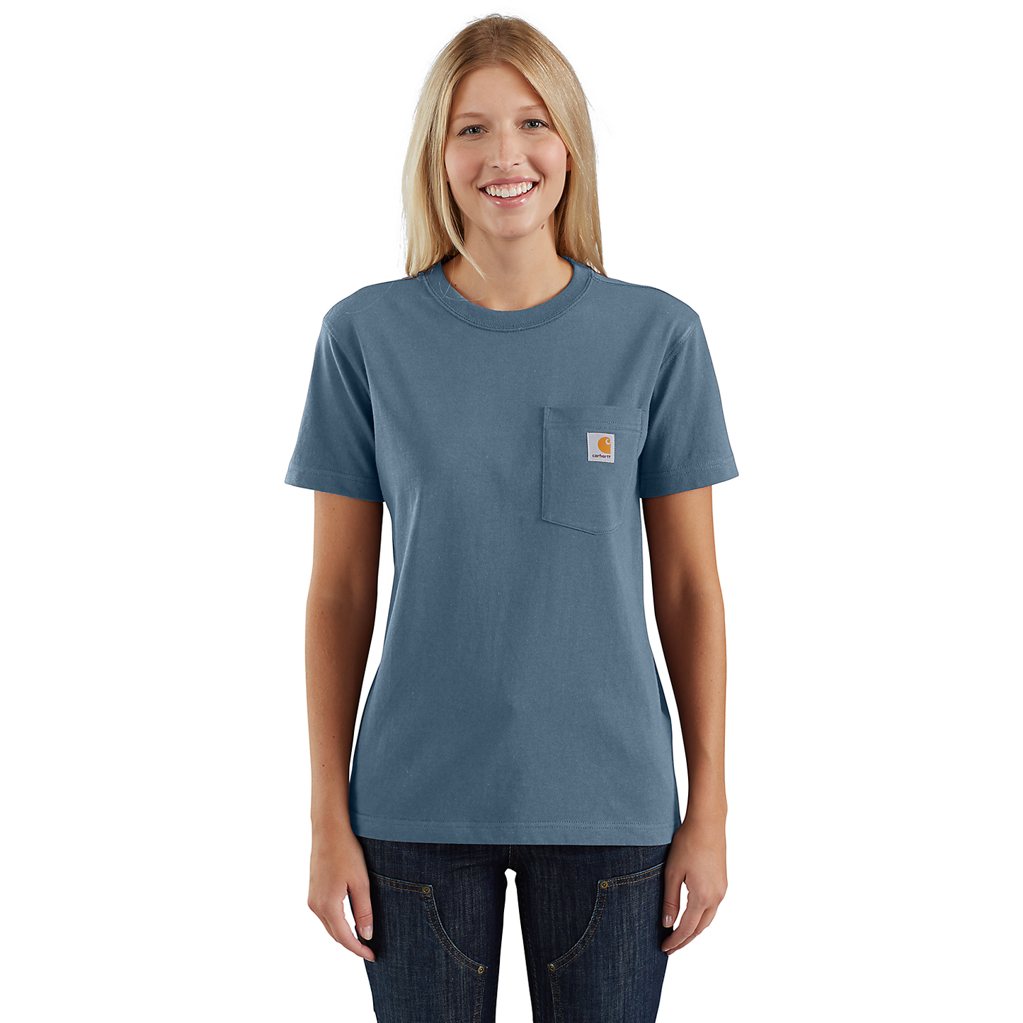 Carhartt Dames T-shirt met zak S/S K87 - 103067 HH5