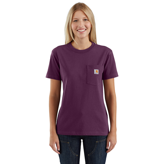 Carhartt Women's Pocket S/S T-shirt K87 - 103067 V65