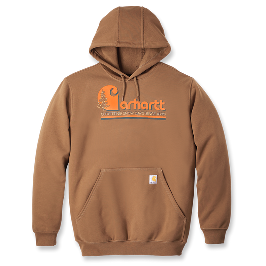 Carhartt Graphic Hooded Sweatshirt - 106498 BRN