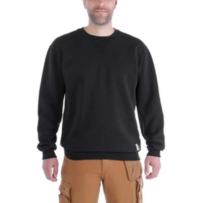 Carhartt sweatshirt met ronde hals - K124 zwart