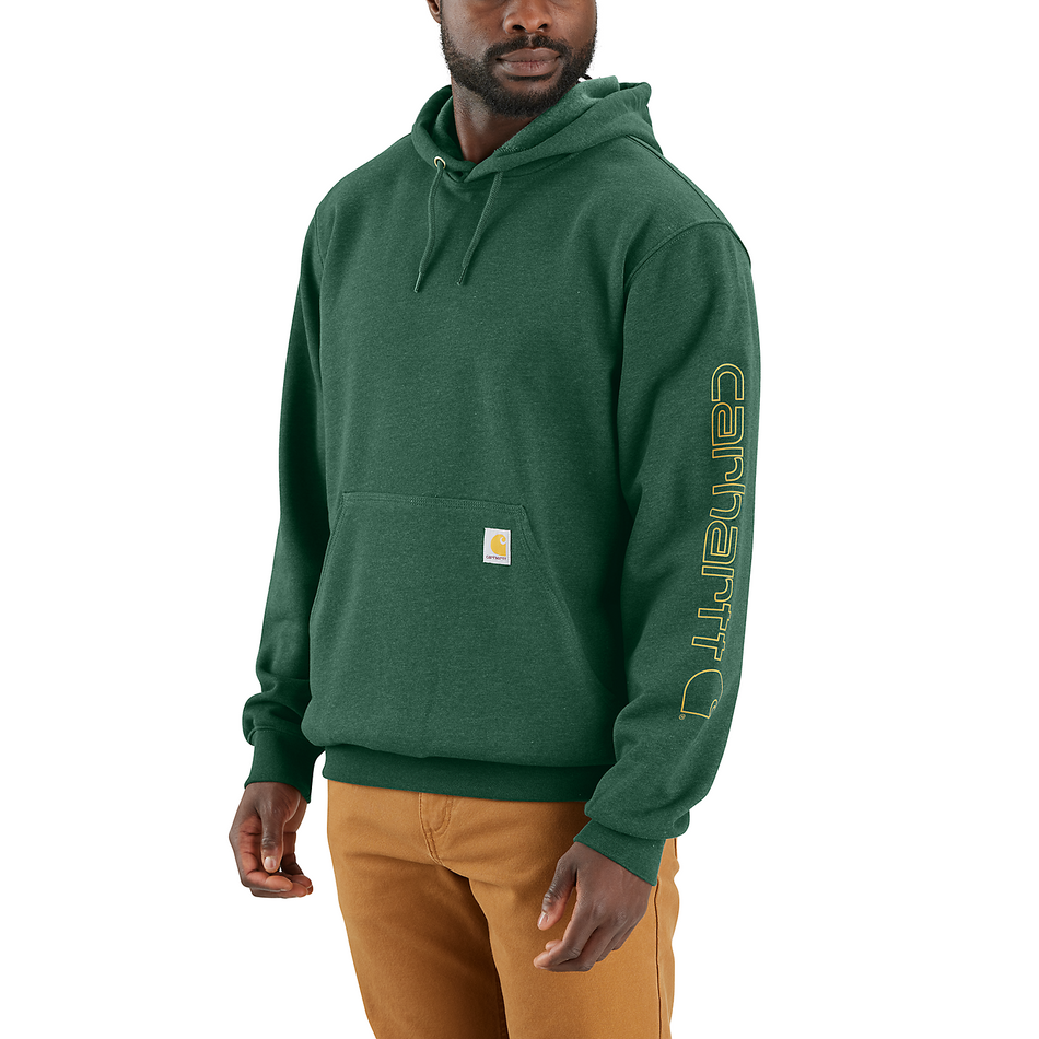 Carhartt Hooded Sleeve logo sweater - K288 GI0