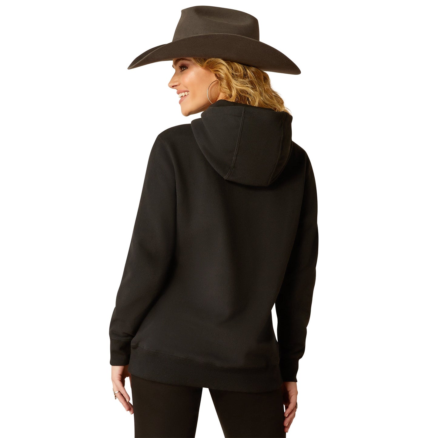 Ariat Women's Stitch Hoodie - Black 10051999