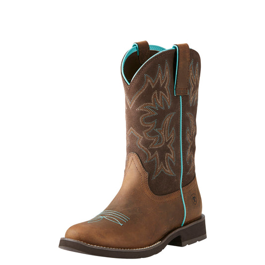 Ariat Delilah Round Toe Westernstiefel für Damen