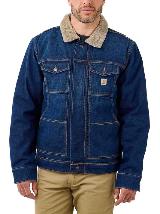 Carhartt Denim Sherpa Jas 105478