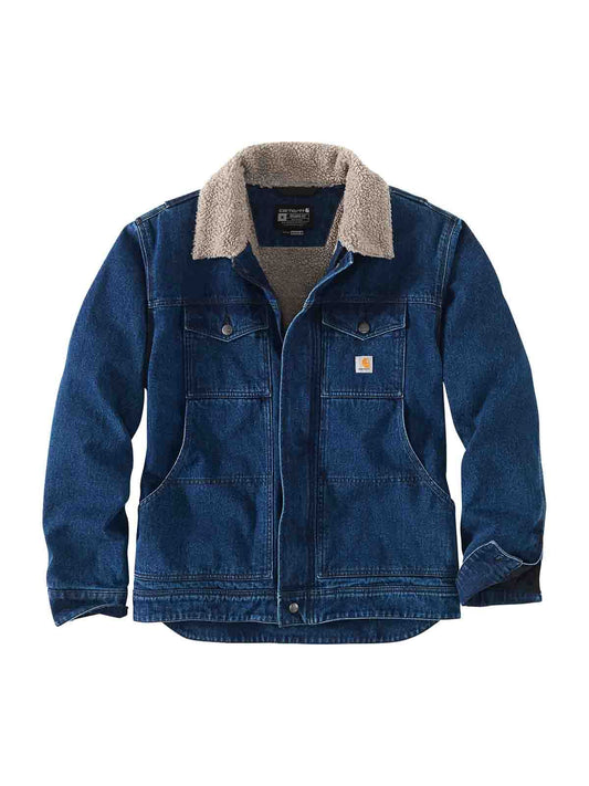 Carhartt Denim Sherpa Jacket 105478