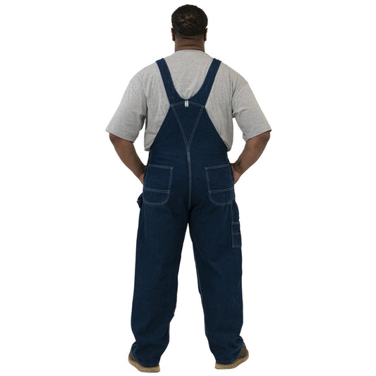 Key Washed Denim Bib Overall - 273.43