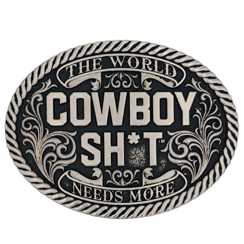 Gürtelschnalle „Cowboy Sh*t“