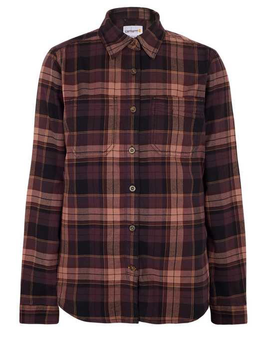 Carhartt Hamilton Flanell Damenhemd Port 103226