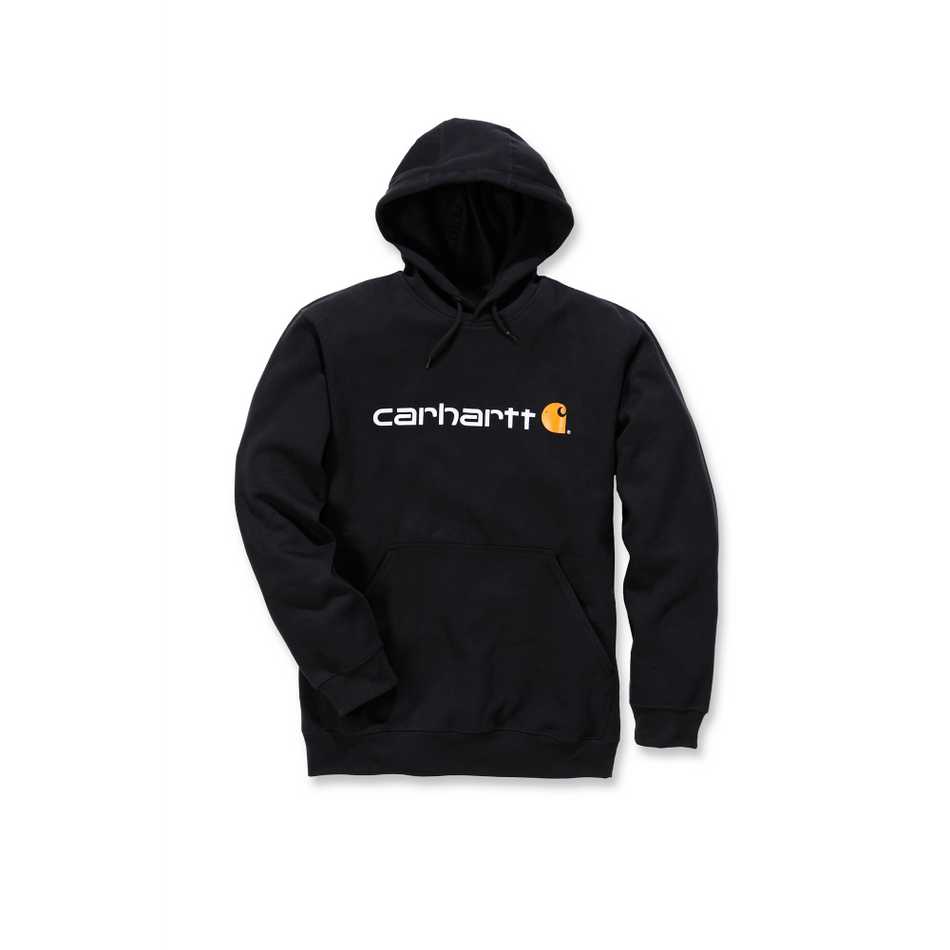 Carhartt Signature-Logo-Pullover schwarz 100074