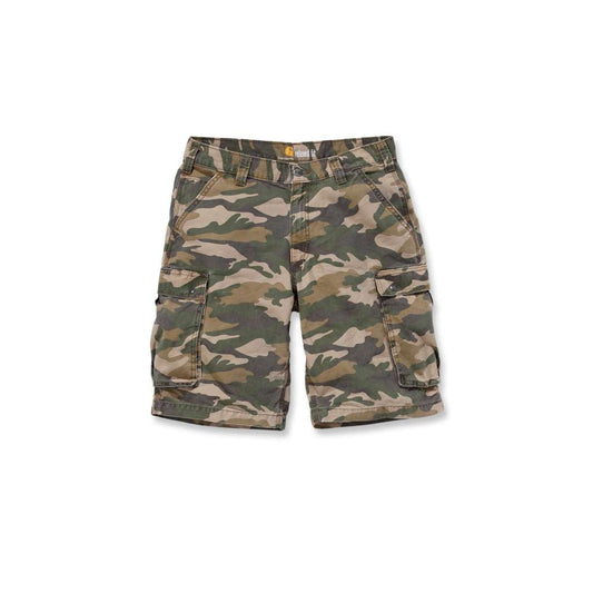 Carhartt rugged cargo khaki camo short