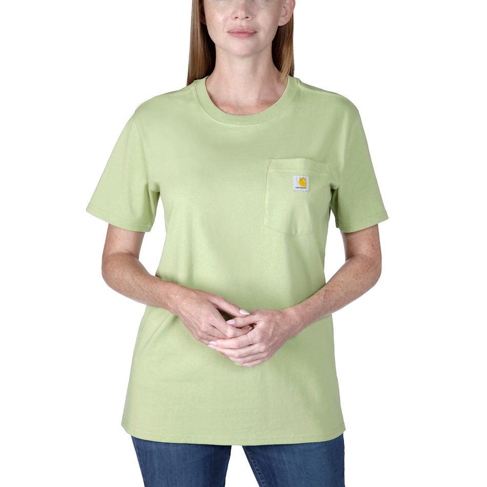 Carhartt Women's Pocket S/S T-shirt K87 - 103067 B68