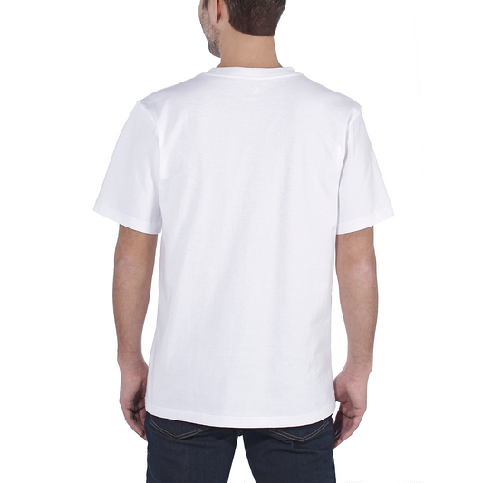 Carhartt K87 T-shirt met korte mouwen - 103296 Wit