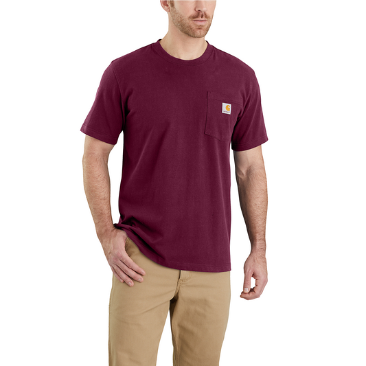 Carhartt K87 T-shirt met zak - 103296 PRT