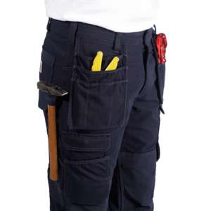 Steel Multiepocket Pant - marineblauw 103337