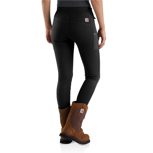 Carhartt Force Fitted Lichtgewicht Legging - Zwart 103609