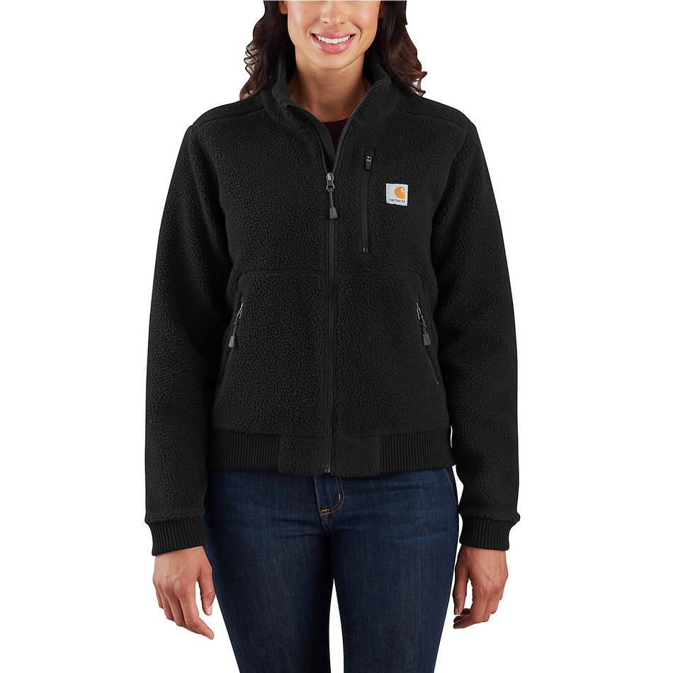 Carhartt Women's Fleece Jacket - 103913 BLK