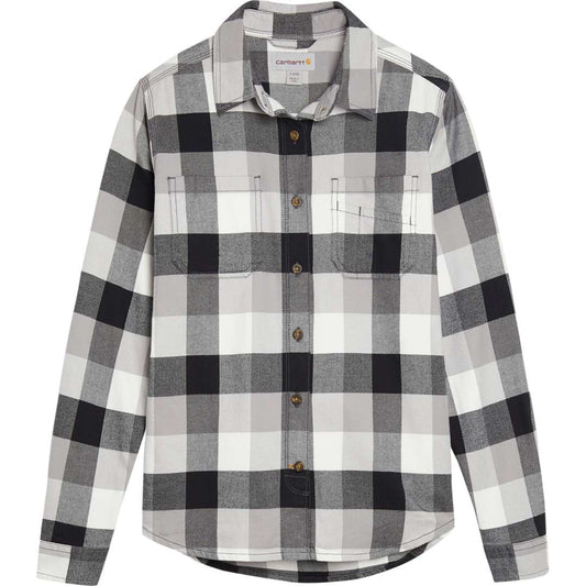 Carhartt hamilton flannel shirt black