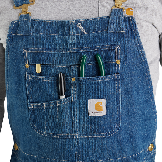 Denim bib overall Darkstone - 104672