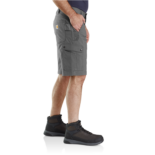 Ripstop Cargo Work Short  - Steel 104727