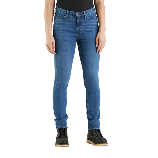 Carhartt Rugged Flex taps toelopende jeans voor dames 104976