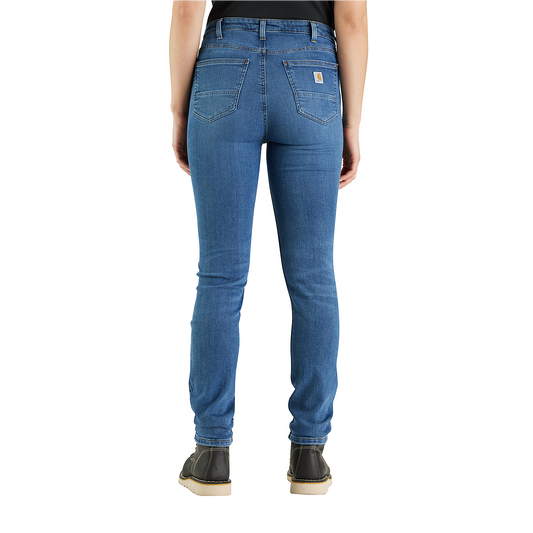 Carhartt Rugged Flex taps toelopende jeans voor dames 104976