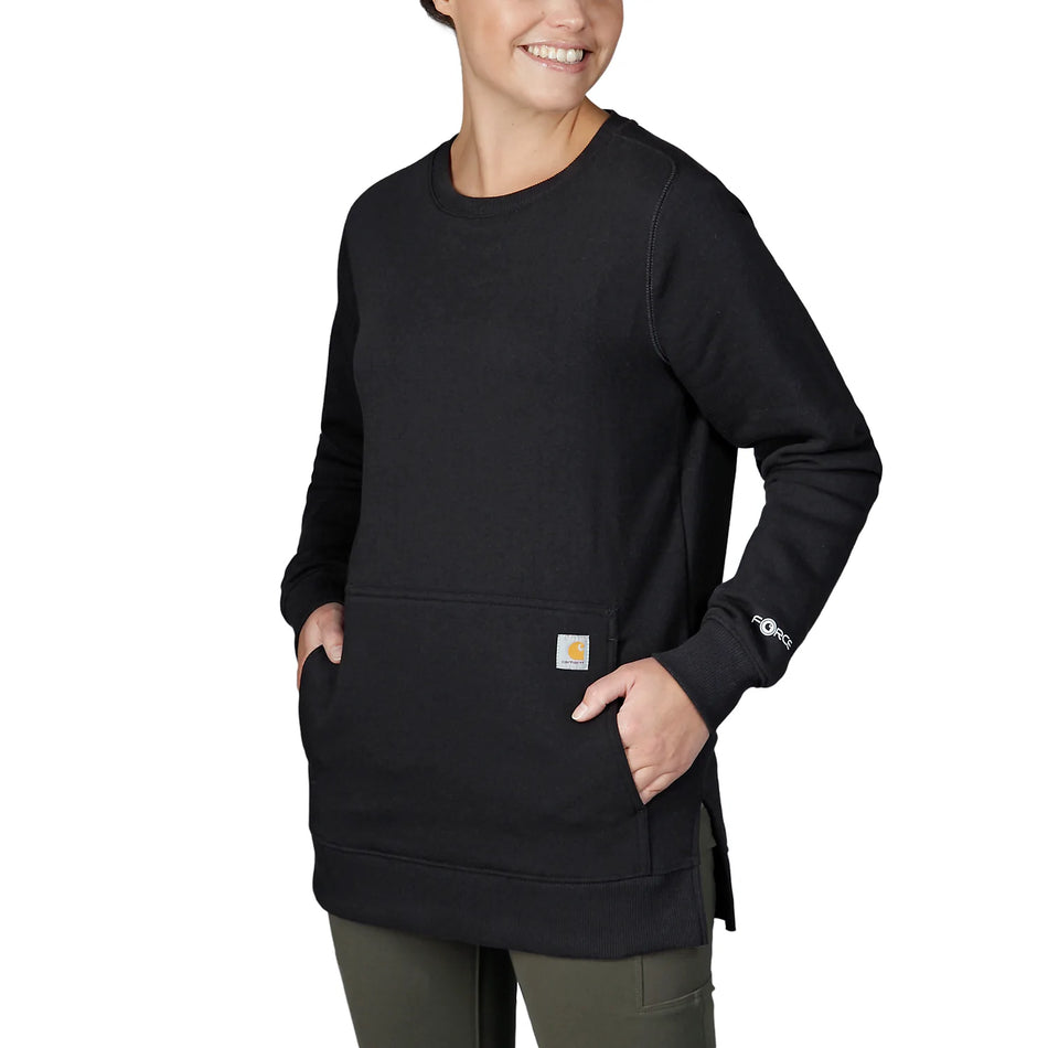 Carhartt Women's Relaxed Fit Sweatshirt - Black 105468