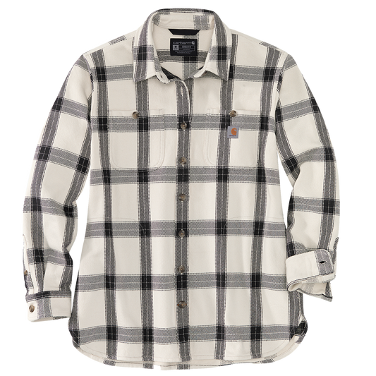 Carhartt women's twill long sleeve plaid shirt - 105576