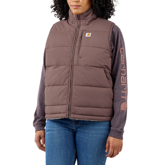 Carhartt Women's Montana Relaxed Fit Insulated Vest - Nutmeg 105607