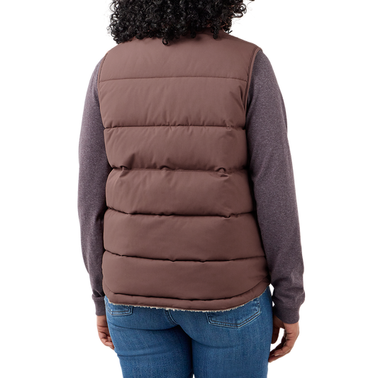 Carhartt Women's Montana Relaxed Fit Insulated Vest - Nutmeg 105607