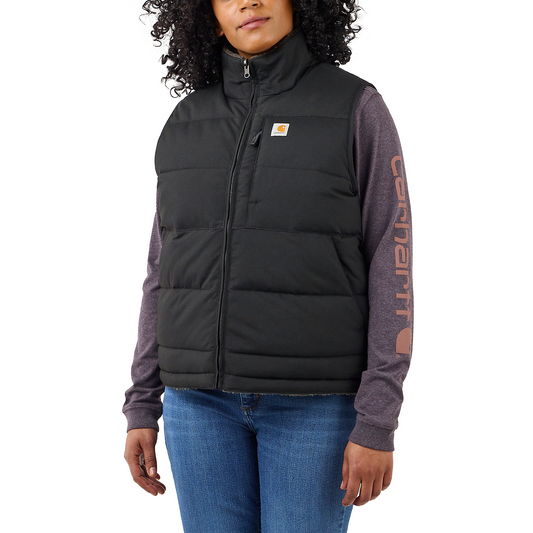 Carhartt Dames Montana Relaxed Fit Vest - Zwart 105607