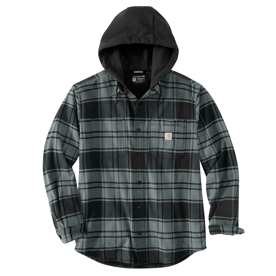 Carhartt Hooded Shirt Jacket - Elm 105621