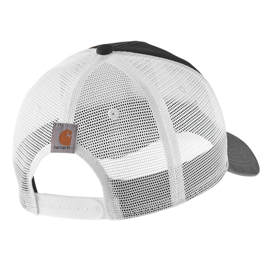 Carhartt Canvas Mesh-back Core Graphic Cap - Black 105692