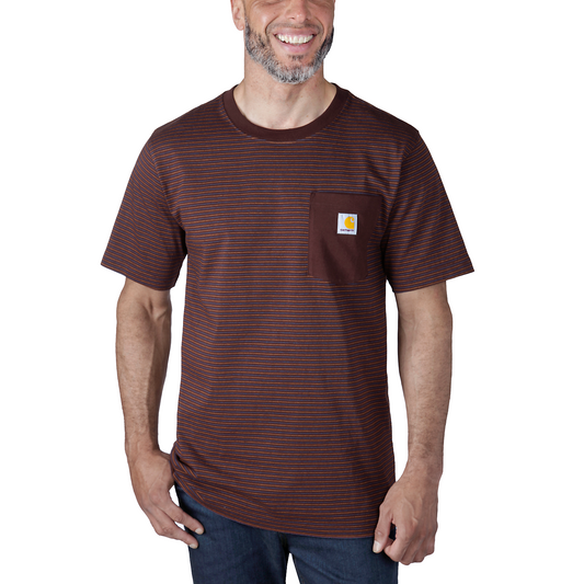 Carhartt relaxed S/S T-shirt met strepen - 106145 634