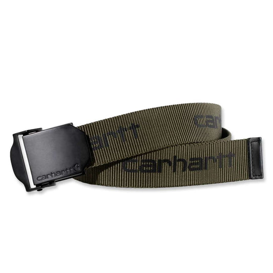 Carhartt webbing belt army green CH2260