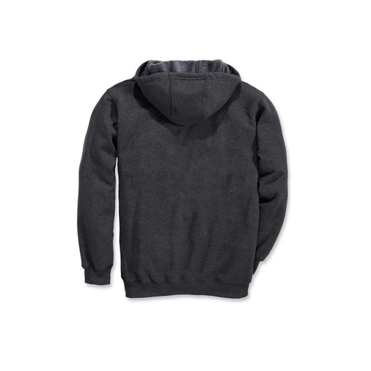 Kapuzen-Sweatshirt mit Reißverschluss Carbon Heather K122_026