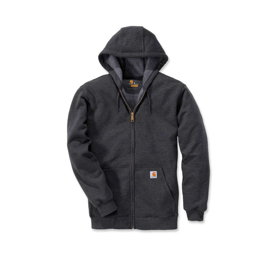 Carhartt sweatshirt met capuchon en ritssluiting - K122 026 Carbon Heather