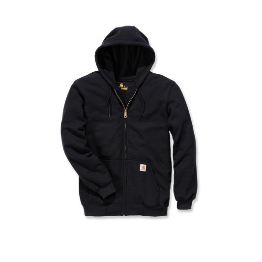 Carhartt Sweatshirt met capuchon en ritssluiting - K122 Zwart