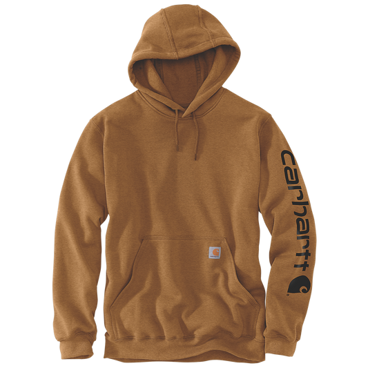 Carhartt mouwlogo - K288 Carhartt Brown