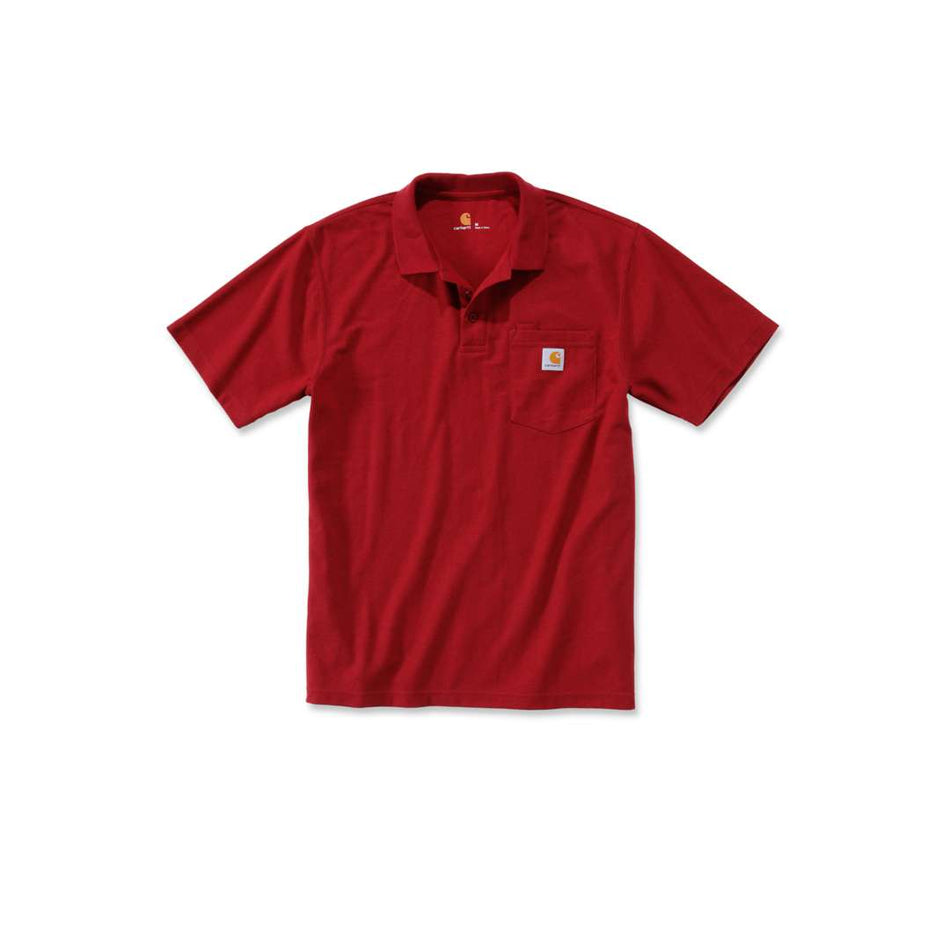 Work Pocket Polo Men - Red K570