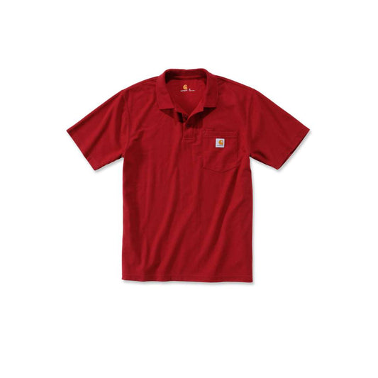 Work Pocket Polo Men - Red K570