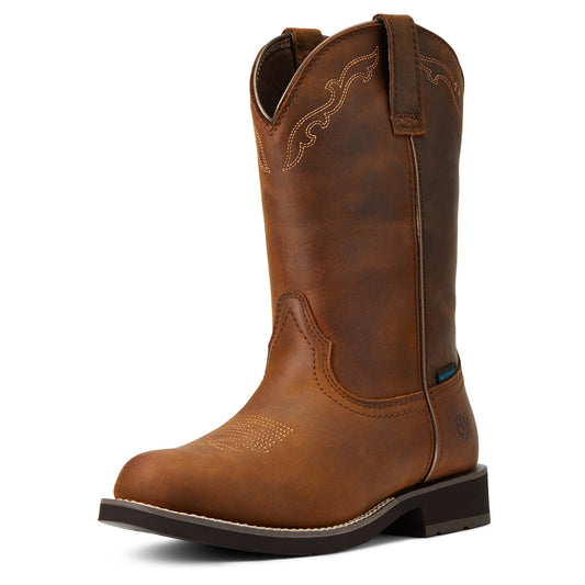 Ariat Women's Delilah Round Toe Waterproof Western Boot