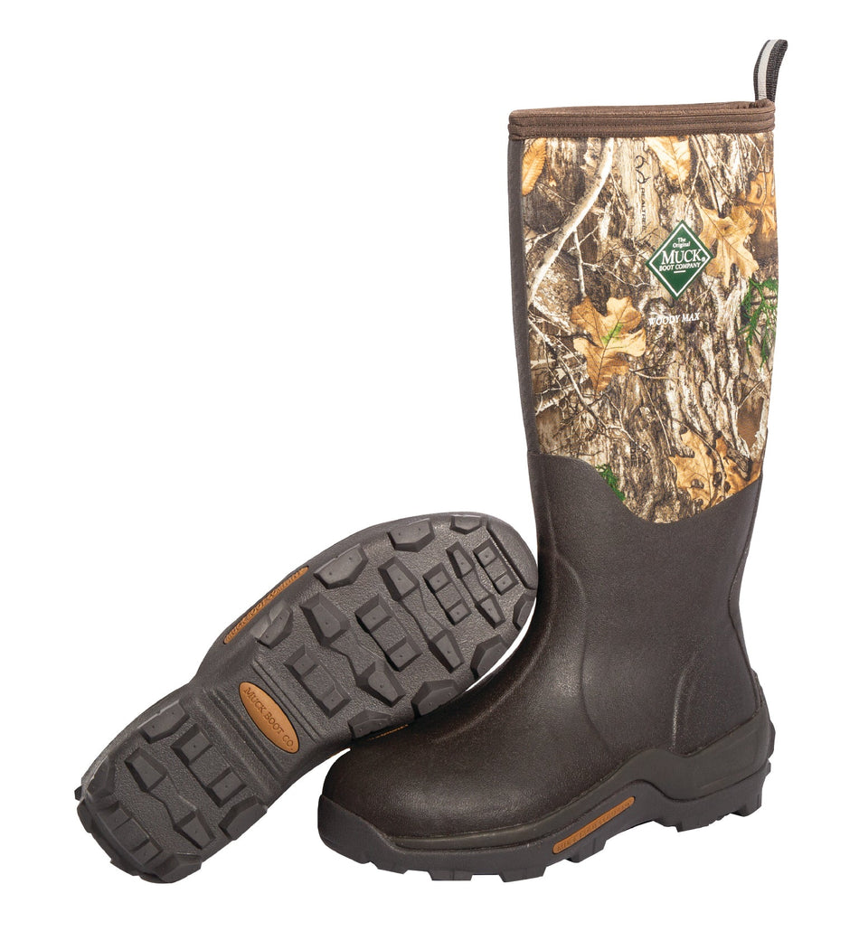 Muck Boot Woody Max camo/orange lining