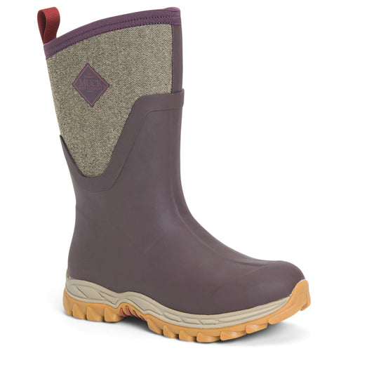 Muck Boot Arctic Sport II Mid Bordeaux/Tweed