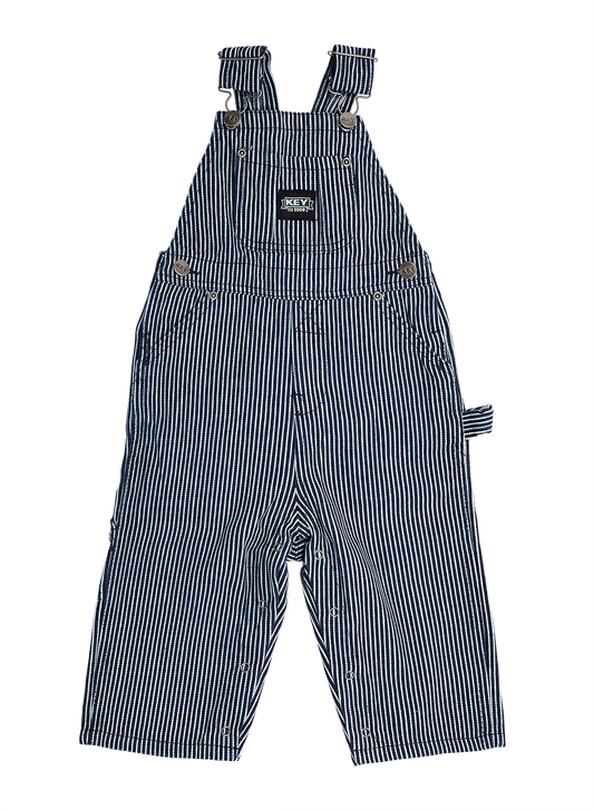 Key Baby Size Overall blau gestreift